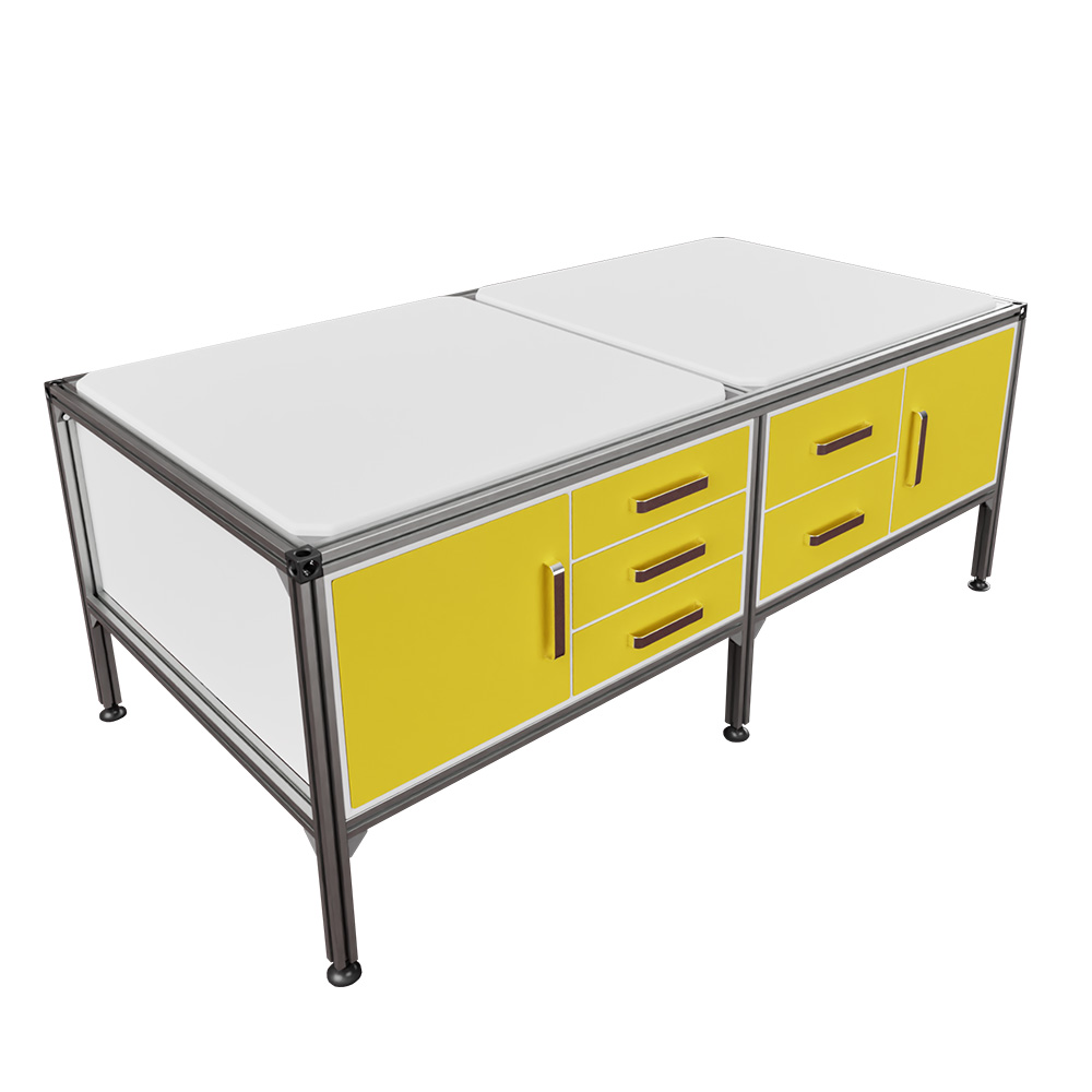 Dion 4x4 Çiftli Çalışma Tezgahı